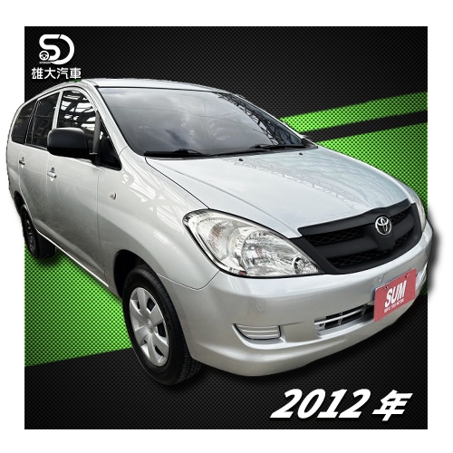 2012 TOYOTA INNOVA
